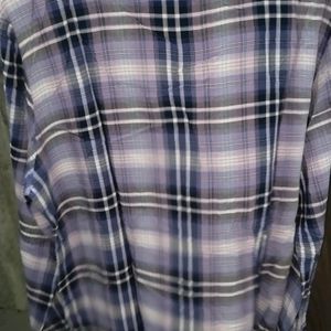 Checked Shirt with Roll-Up Sleeves