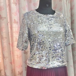 Sparkly Sequined Party Top