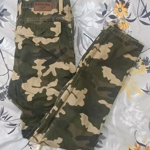 Roadster Camouflage Cargo Pants