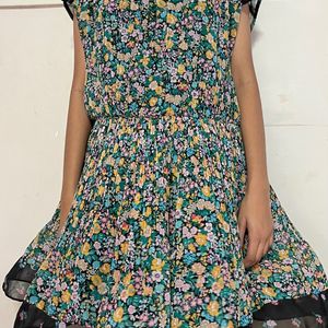 Flower Flare Dress