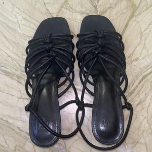 H&M Black Sandal