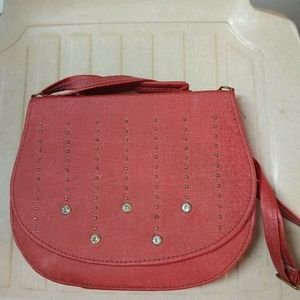 Light Red Sling Bag...