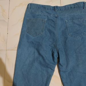 Flared Denim Jeans