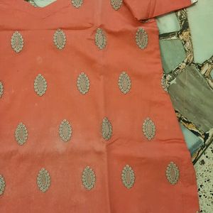 PEACH SALWAR SUIT