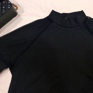 Black Fancy Top