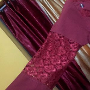 Red Colour Women Dress