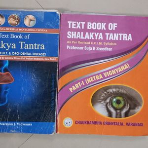 Shalakya Tantra Ent And Eye Books