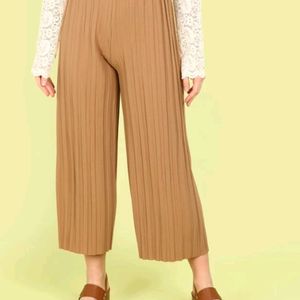 Insua Flared Khaki Palazzo