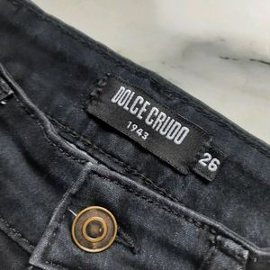 Dolce Crudo High Waisted Skinny Fit Jeans