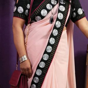 Pretty Pink Saree