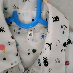 Korean Shirt For Small To Medium Size