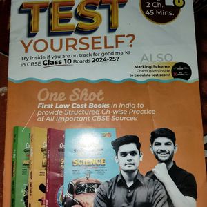 Educart Class 10 Test Yourself All Subject Book