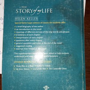 Helen Keller The Story Of My Life Novel