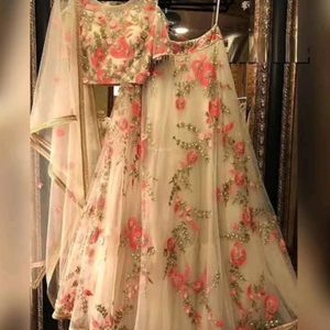 Floral Print Lehnga