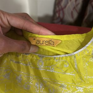 Lemon Colour Kurta