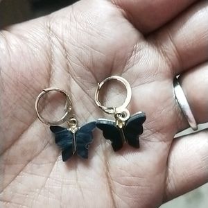 Butterfly Blue Earrings