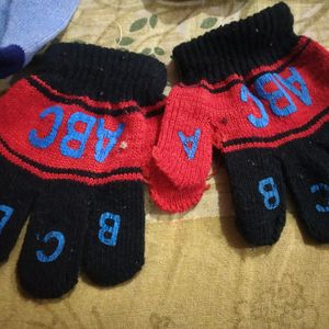 Baby Hand Gloves And Baby Socks Combo