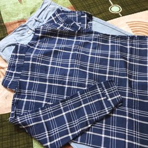 Womens Beautiful Checked Shirt