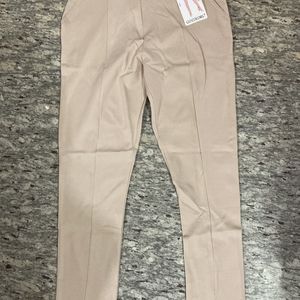 Beige Formal Pant