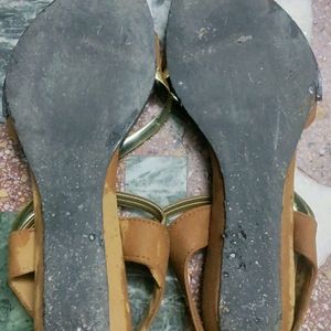 Flat Sandal In New Condition