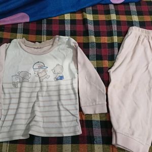 T-shirt Pajama Set For Semi Winter