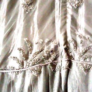 Party Wear Gown On New Condition