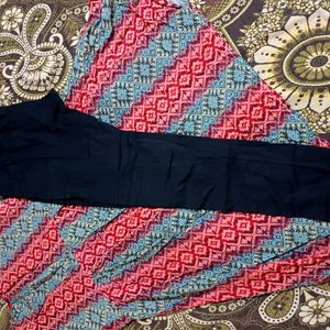 XXL Top With Matching Black Leggings