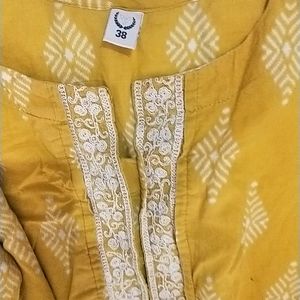 Yellow Kurti