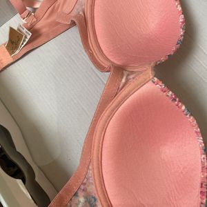 Lightly Padded Pink Bra