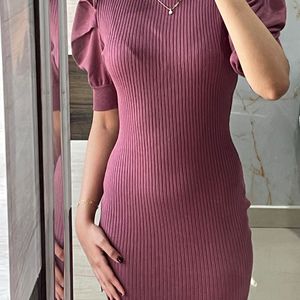 Purple Bodycon Dress!