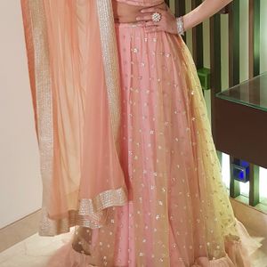 Lehenga, Blouse And Dupatta