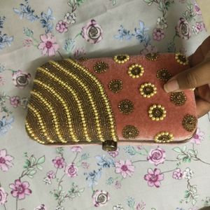 Pink Designer Clutch