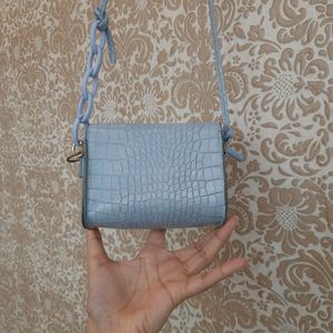 Blue Sling Bag