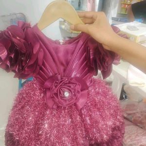 Baby Party Wear Frock