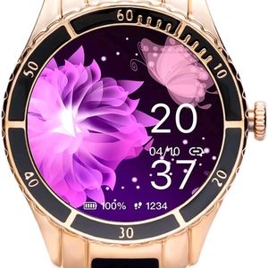 New Vibez By Lifelong Smartwatch Women Bt Calling