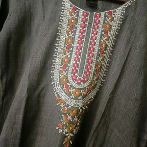 Kurta Set Grey