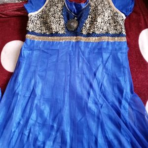 Gown Blue Colour