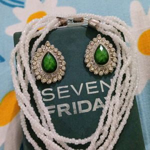 Earrings With Free Necklace