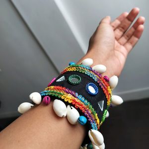 Navratri Homemade Bracelets