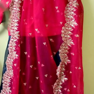 Lehanga Choli  #good #lehanga # Netted #dupatta