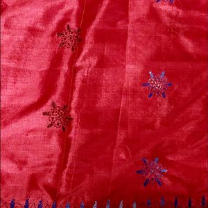 Kantha Embroidered Saree