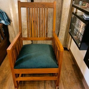 Barely Used Teakwood Rocking Chair