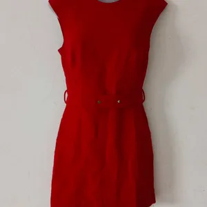 HOT RED BODYCON