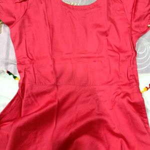 Pure cotton Frock style kurti for women