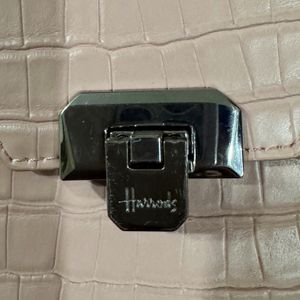 Original Harrods, Mini Brent Croc Embossed Bag