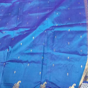 Dual Shade Pure Apoorva Pattu Silk Saree