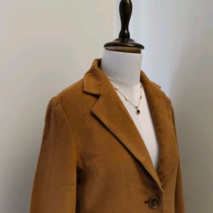 Solid Brown Overcoat