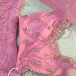 Pink Lehenga Choli