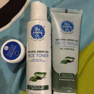 Price Drop🌟The Moms Co Face Wash,Toner,Night Cream Combo