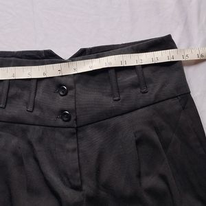 Black High Waist Flared Pant For Women